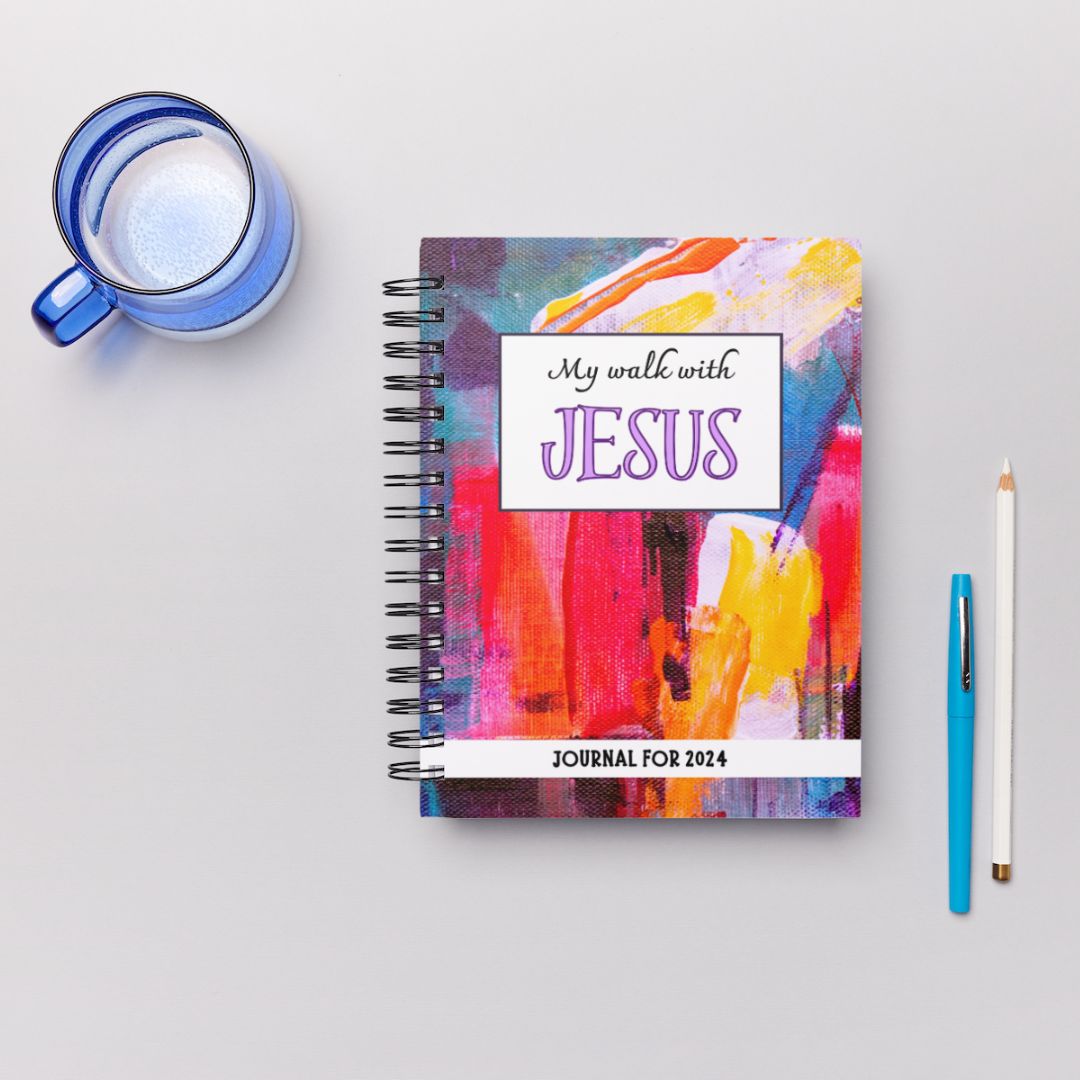 Journal - My walk with Jesus - Artwork textured