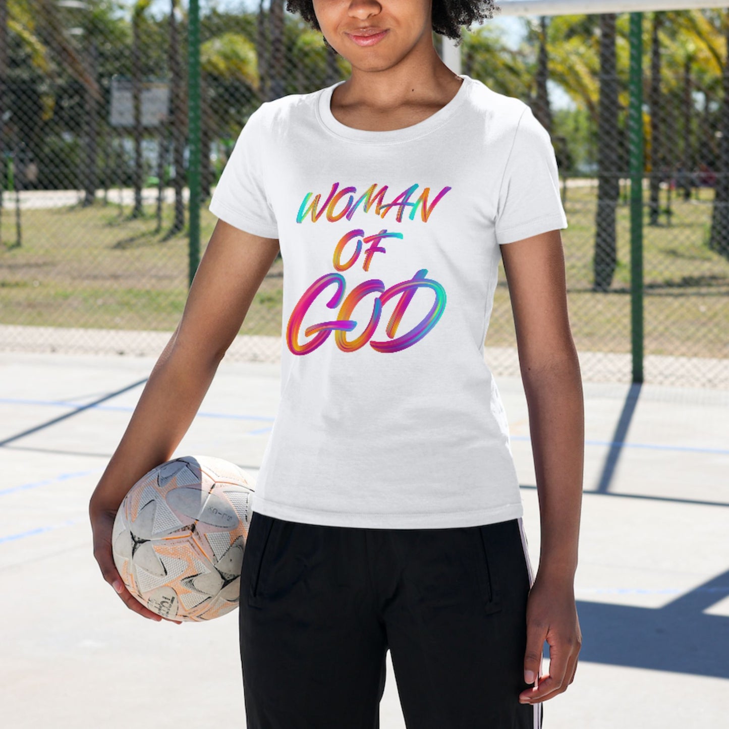 Tshirt - Women - Regular fit - Women of God