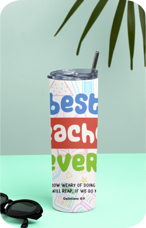 Tumbler Bottle - Best teacher ever
