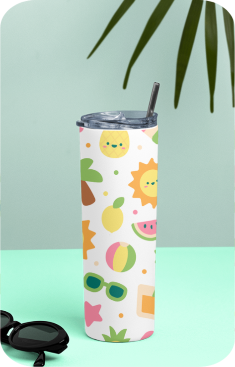 Tumbler Bottle - Summer - Generic