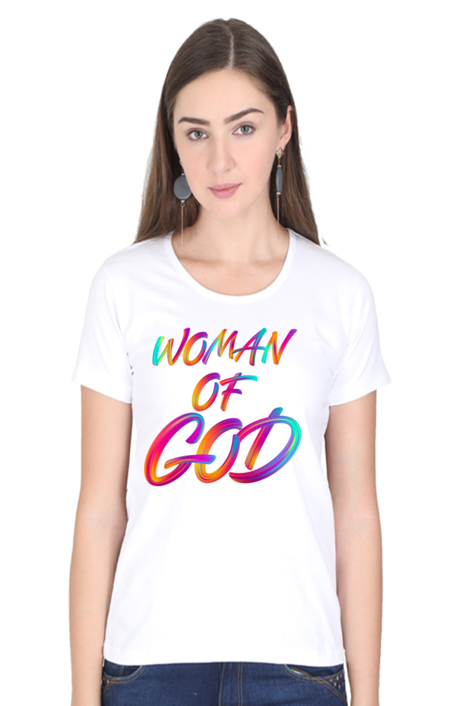 Tshirt - Women - Regular fit - Women of God