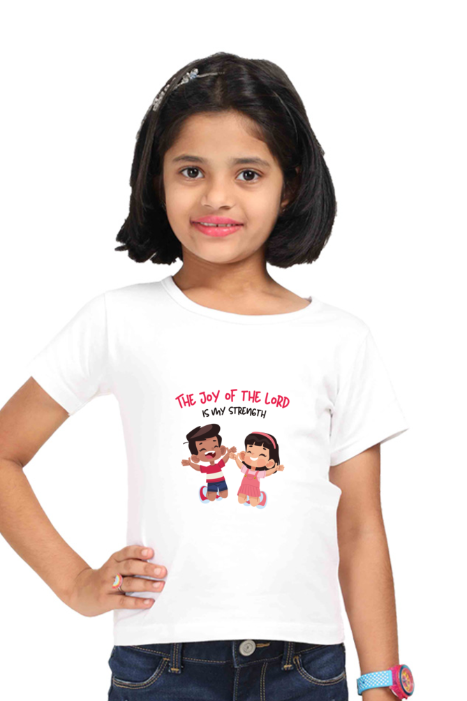 T-shirt for girls - The joy of the Lord is my strength