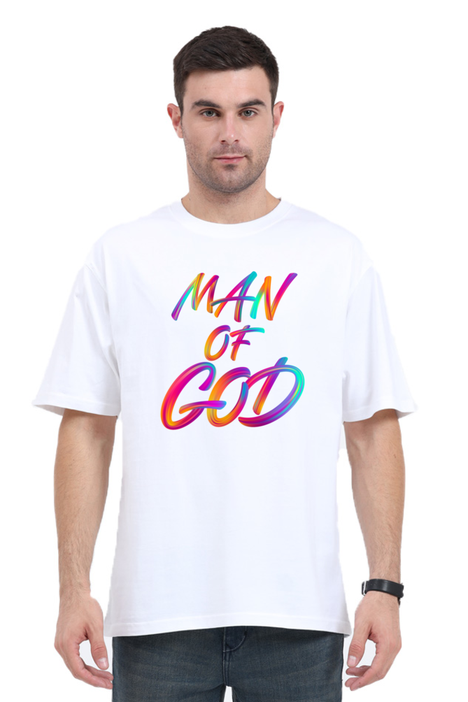 T-shirt - Men - Oversized - Man of God