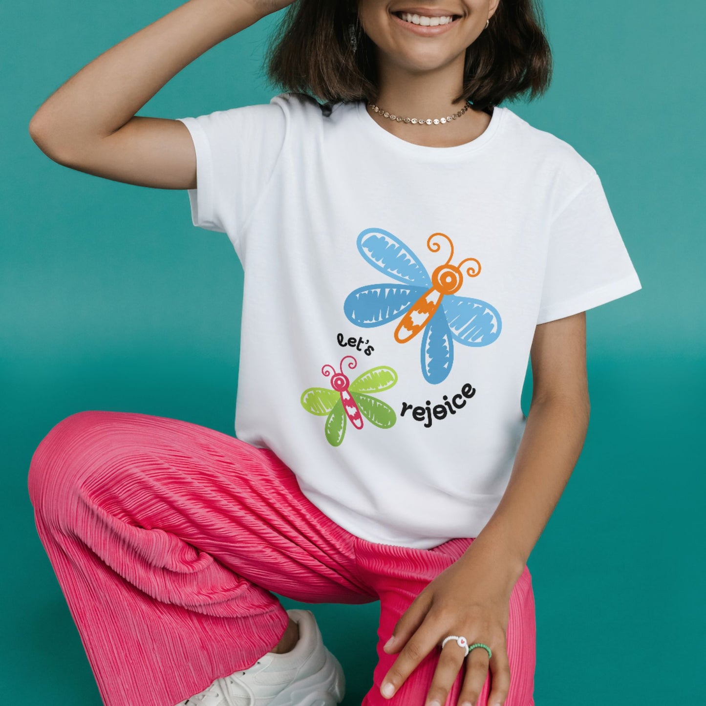Tshirt - Girls - Let's rejoice