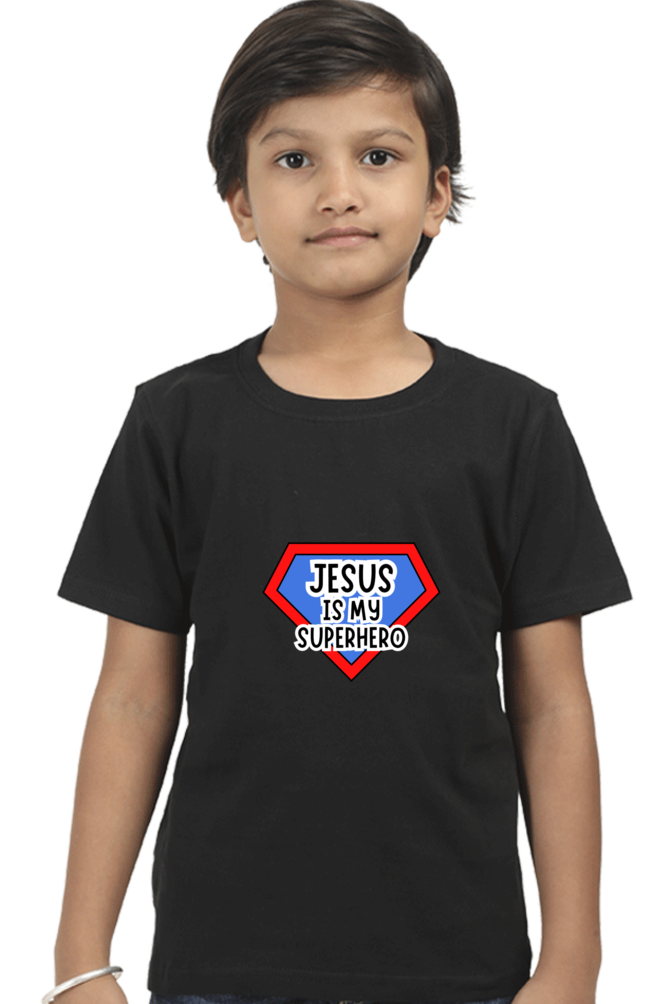 T-shirt for Boys - Jesus is my Superhero