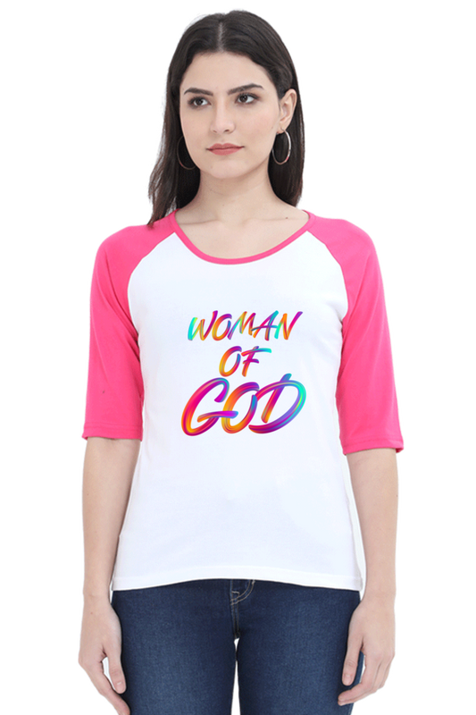 Half sleeves tshirts - Women - Regular fit - Women of God
