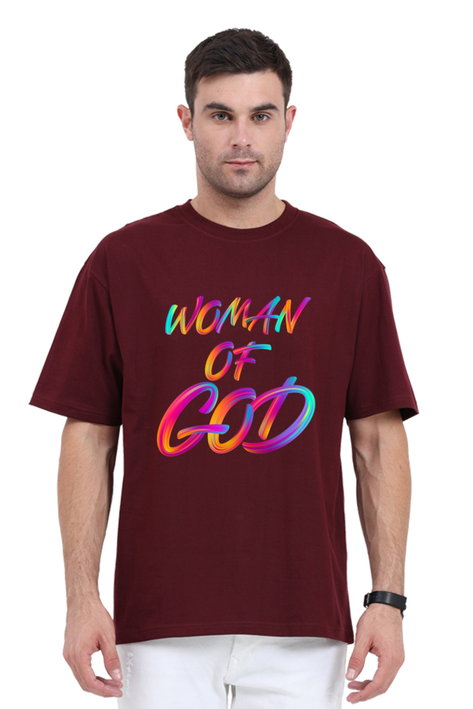 Oversized Classic Tshirt - Woman of God
