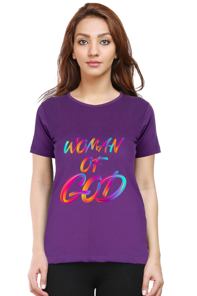 Tshirt - Women - Regular fit - Women of God
