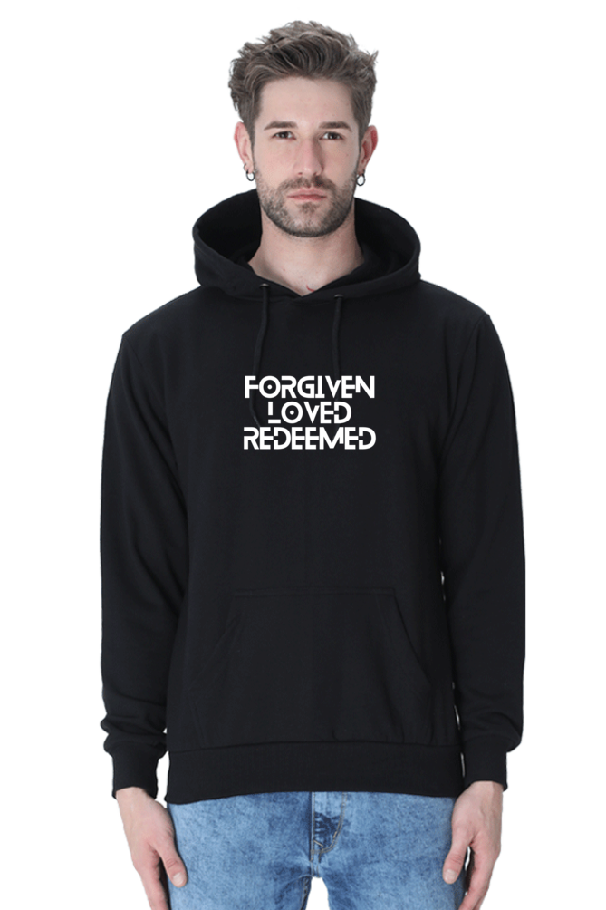 Hooded Sweatshirt - Reflective Rainbow Vinyl - F.L.R.