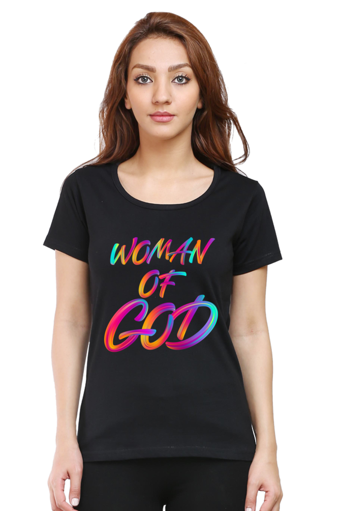 Tshirt - Women - Regular fit - Women of God