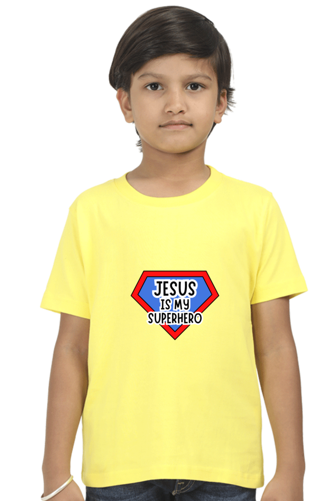 T-shirt for Boys - Jesus is my Superhero