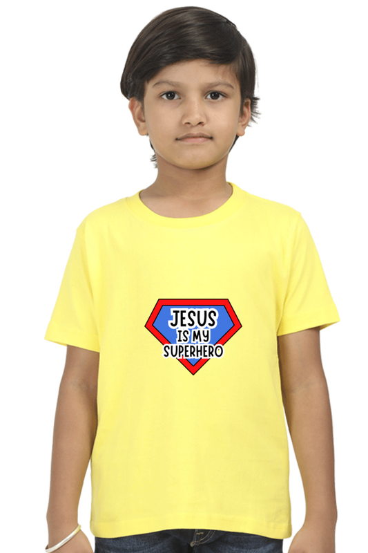 T-shirt for Boys - Jesus is my Superhero