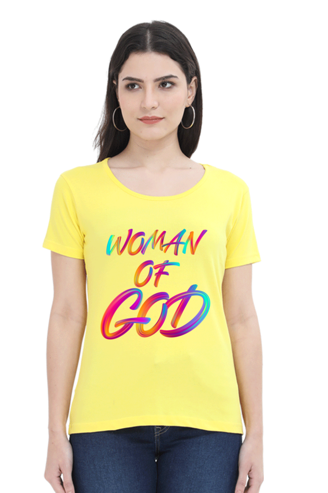 Tshirt - Women - Regular fit - Women of God
