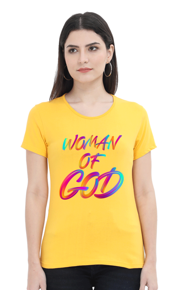Tshirt - Women - Regular fit - Women of God