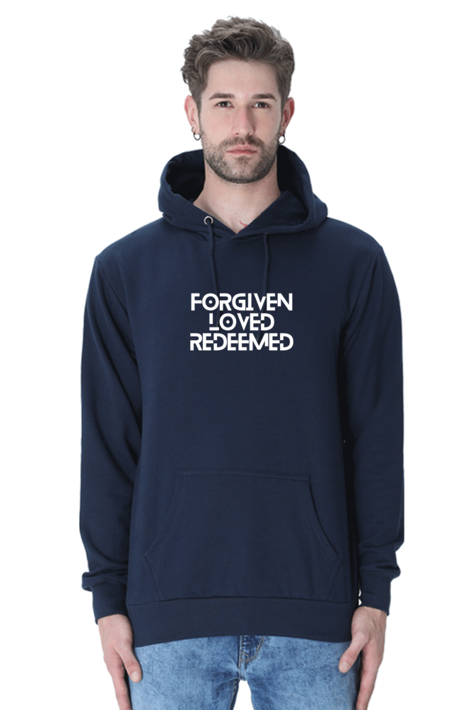 Hooded Sweatshirt - Reflective Rainbow Vinyl - F.L.R.