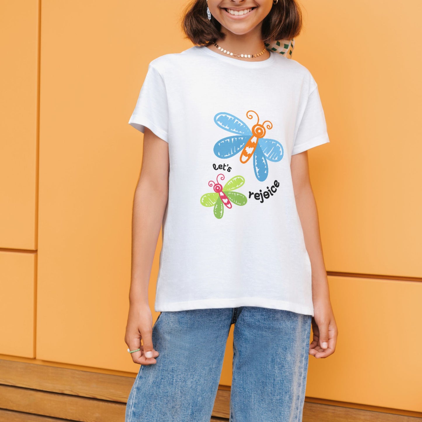Tshirt - Girls - Let's rejoice