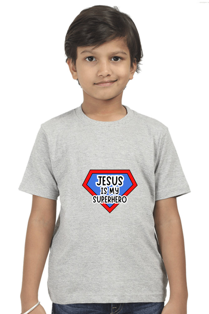 T-shirt for Boys - Jesus is my Superhero