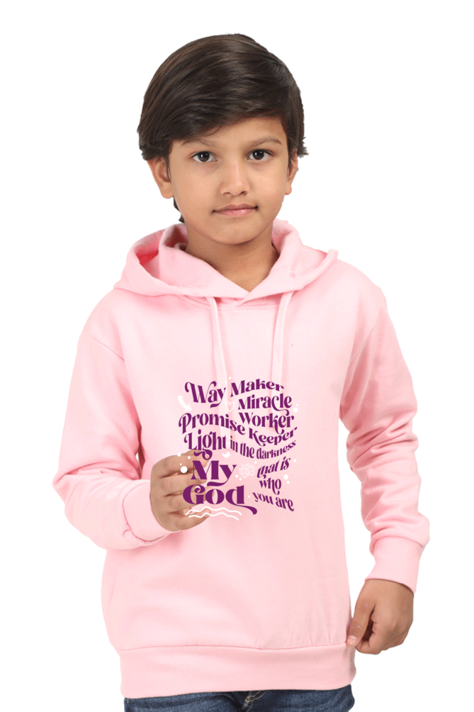 Hooded Sweatshirt for kids - Way Maker