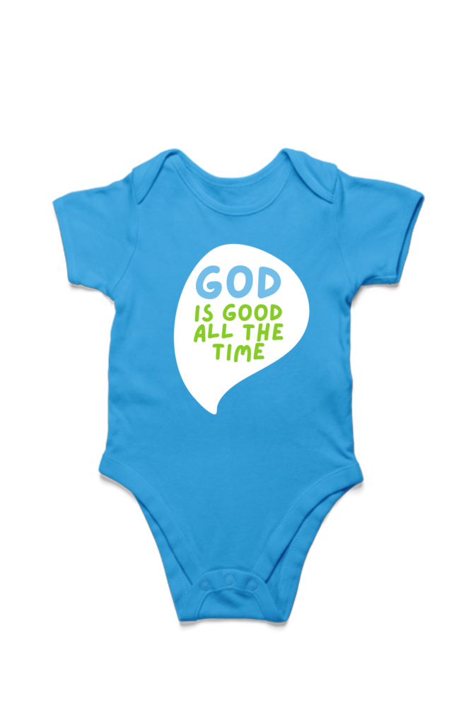 Baby Romper - God is Good - Front & back print