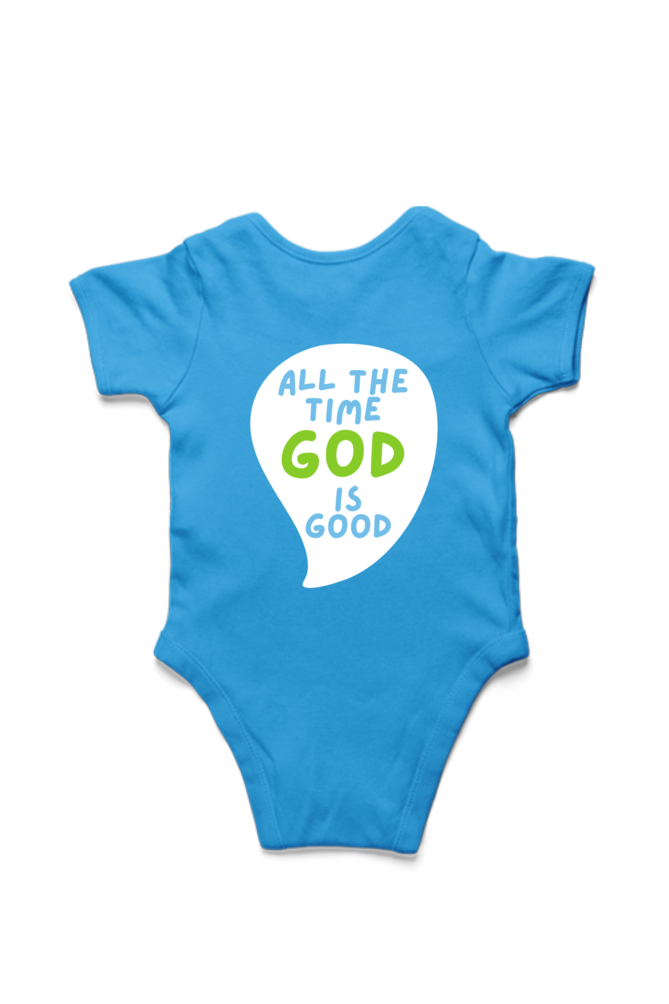 Baby Romper - God is Good - Front & back print
