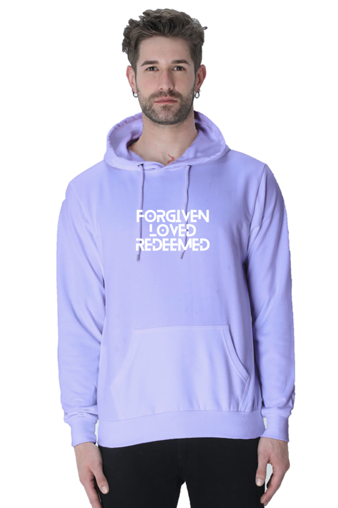 Hooded Sweatshirt - Reflective Rainbow Vinyl - F.L.R.