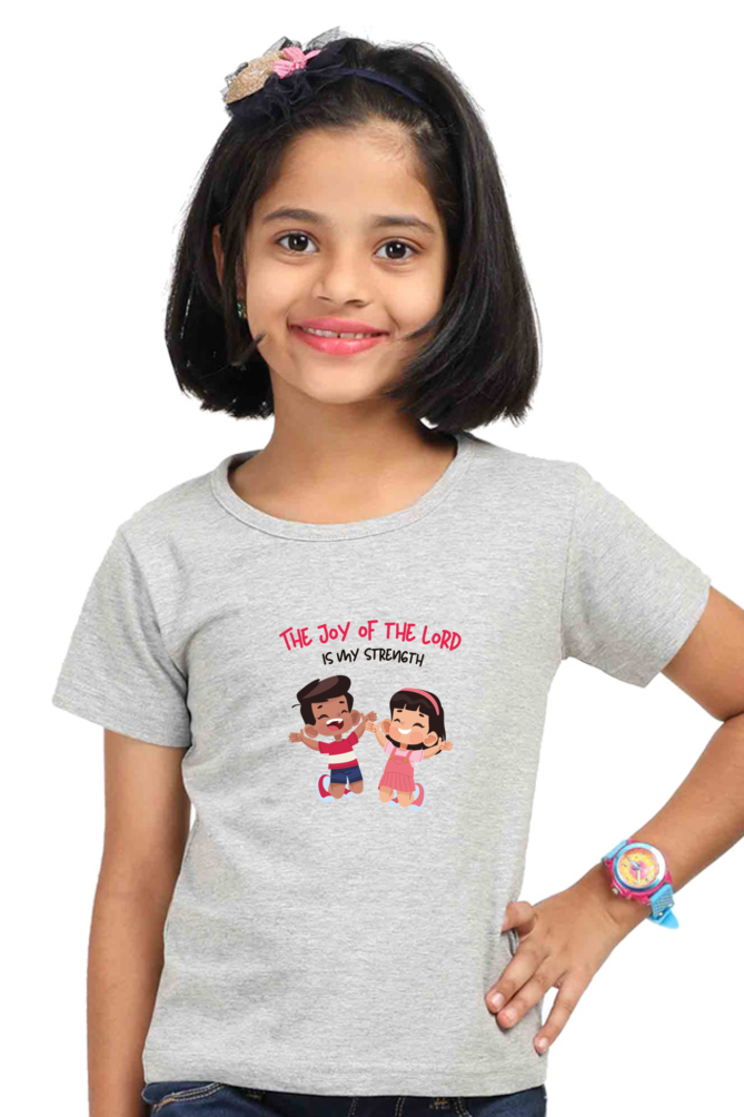 T-shirt for girls - The joy of the Lord is my strength
