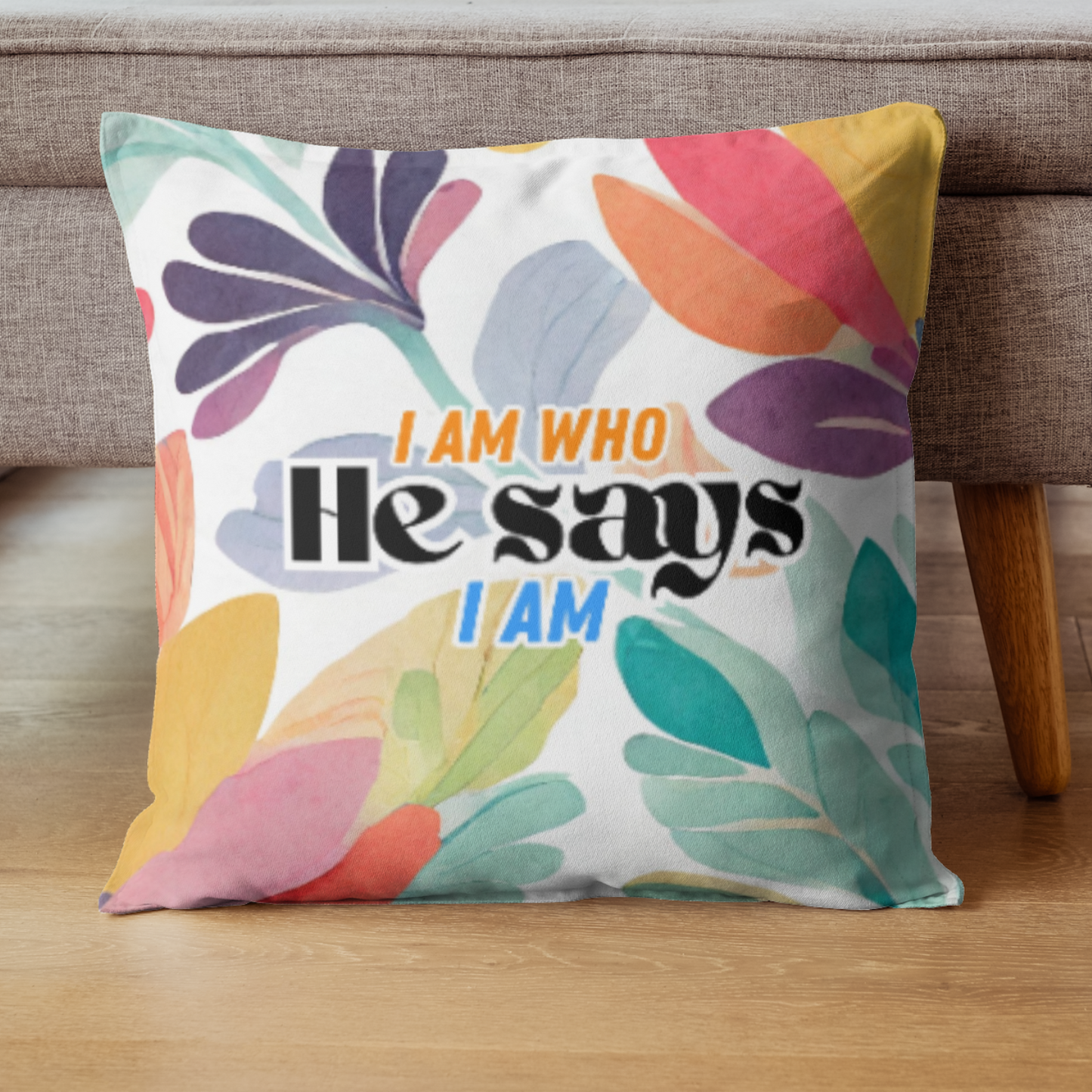 Cushion cover | I am who HE says I am