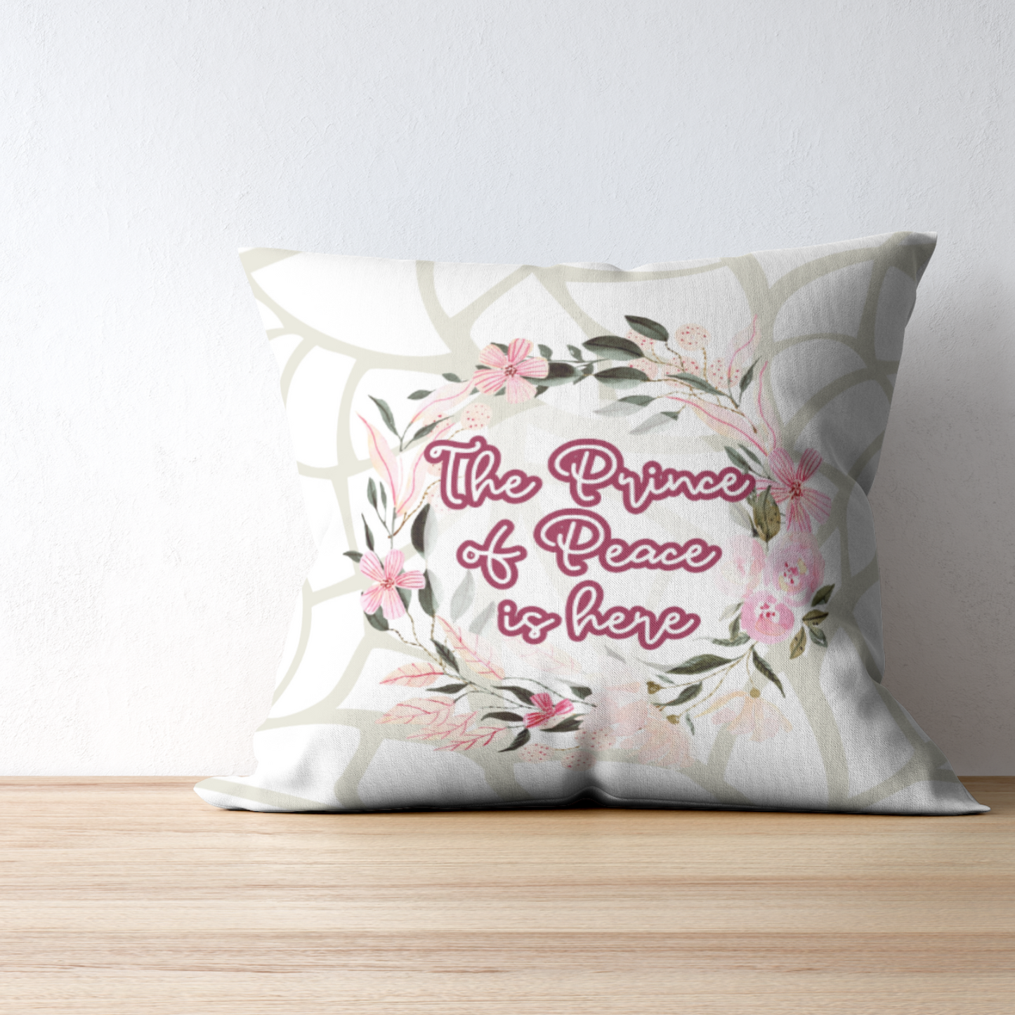 Cushion cover | Jesus - The Prince of Peace is here
