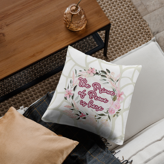 Cushion cover | Jesus - The Prince of Peace is here