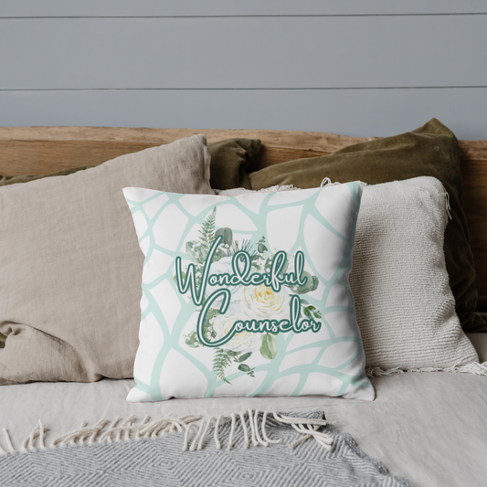 Cushion cover | Jesus - The Wonderful Counselor