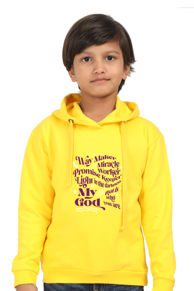 Hooded Sweatshirt for kids - Way Maker