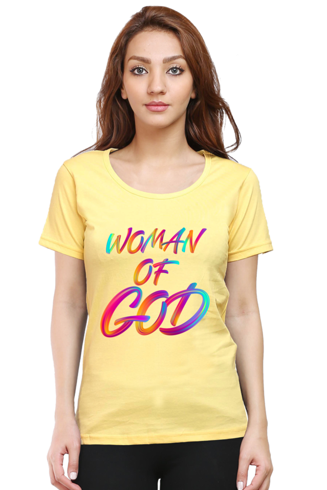 Tshirt - Women - Regular fit - Women of God