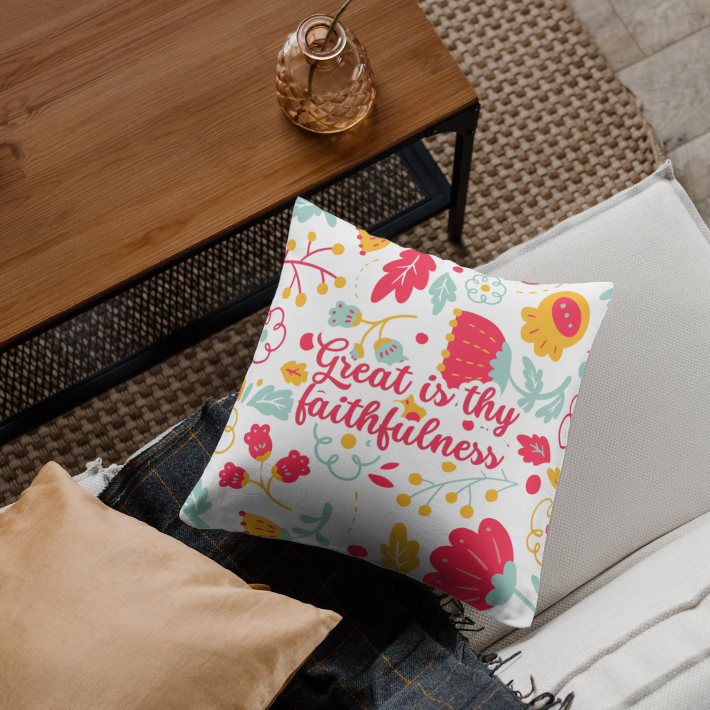 Cushion cover | Great is thy faithfulness