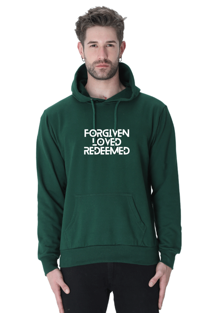 Hooded Sweatshirt - Reflective Rainbow Vinyl - F.L.R.