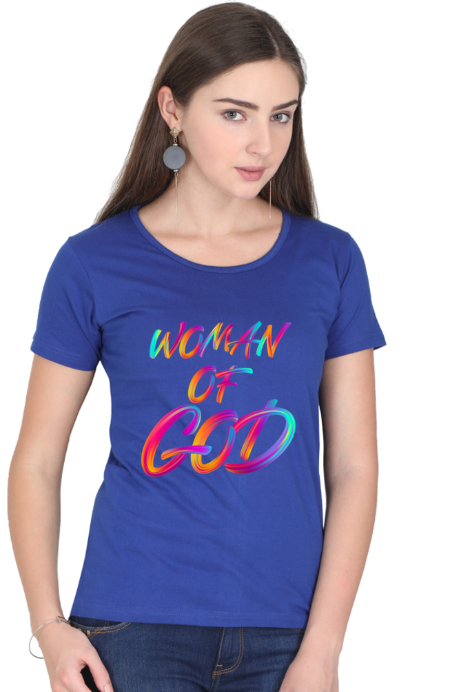 Tshirt - Women - Regular fit - Women of God