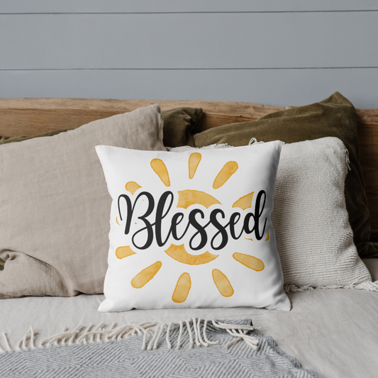 Cushion cover - Blessed - Sunshine- Single