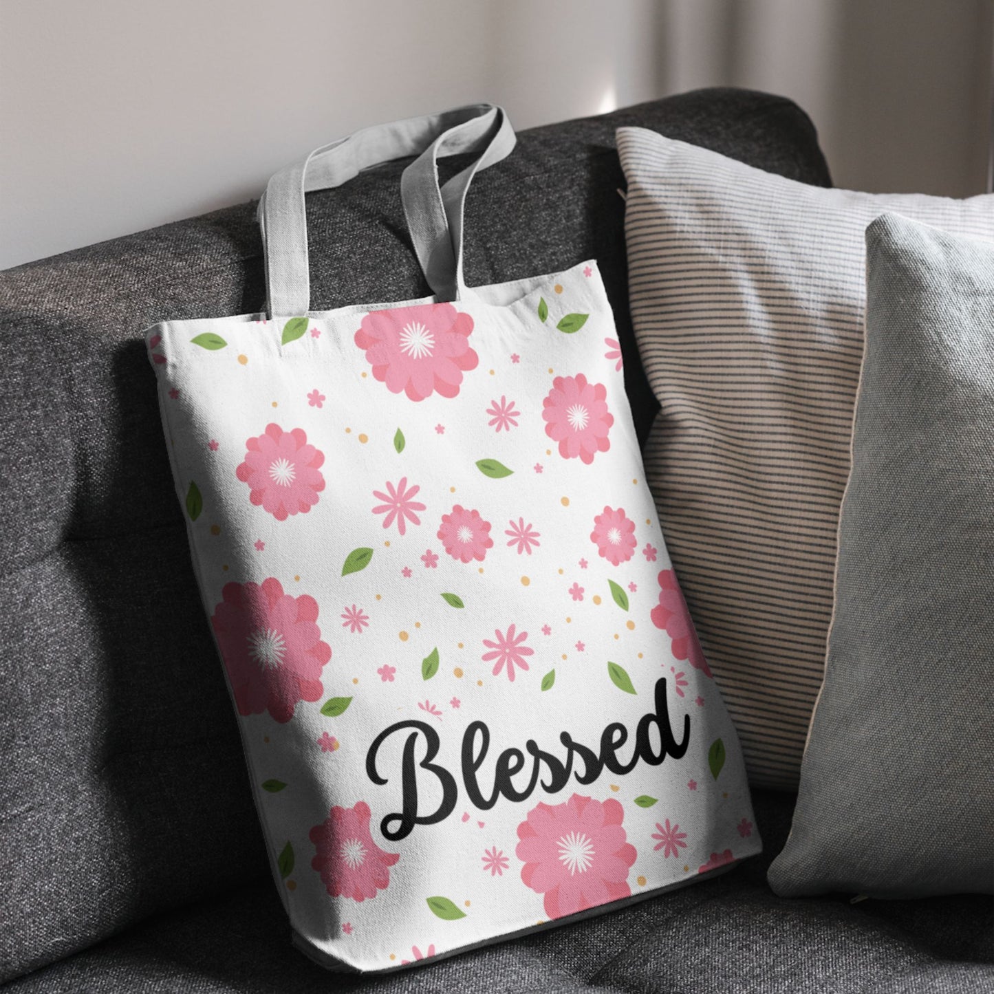 Tote bag - Cherry blossom - Blessed - All Over Print