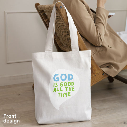 Tote Bag - God is Good - Front & back print