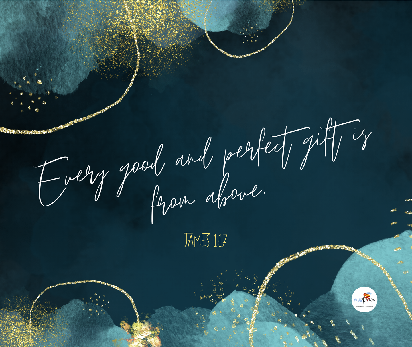Tumbler Bottle - James 1:17 - Father of Lights