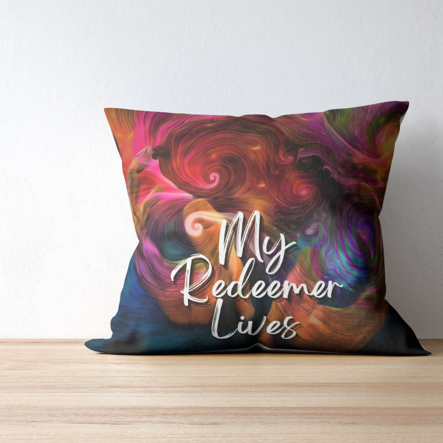 Cushion cover | My Redeemer Lives | Galaxy