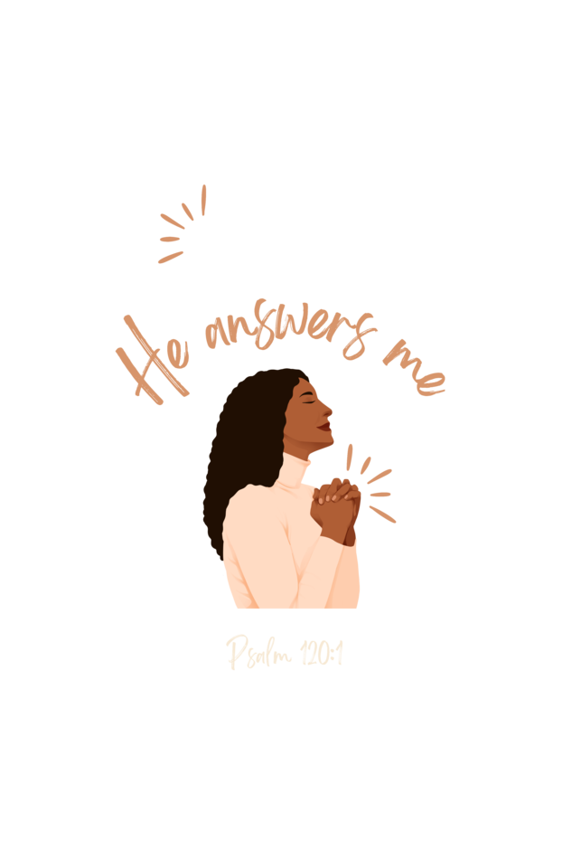 T-shirt Dress - Psalms 120:1