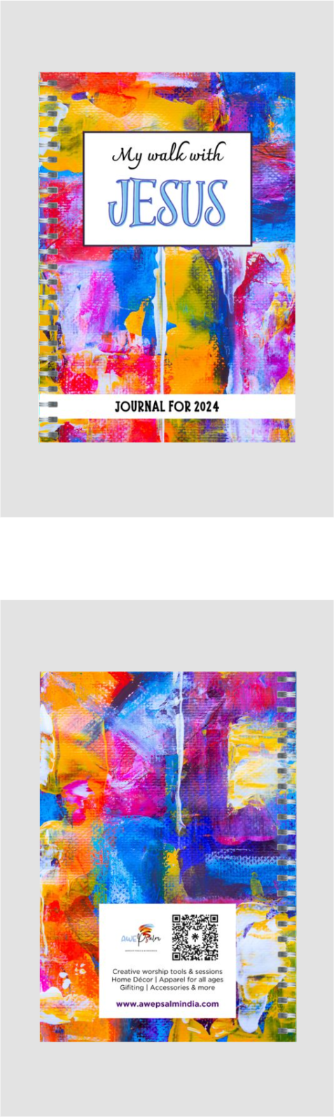 Journal - My walk with Jesus - Artwork