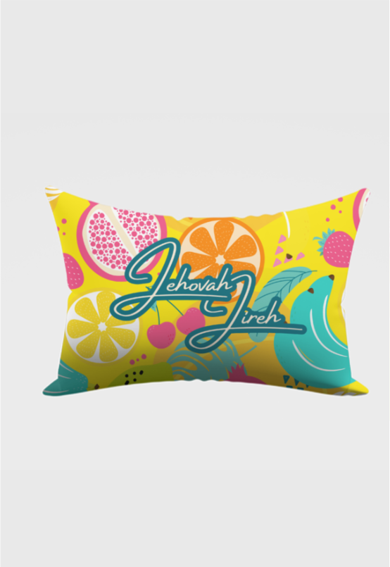 Pillow covers | All over print | Summery | Jehovah Jireh | Yellow