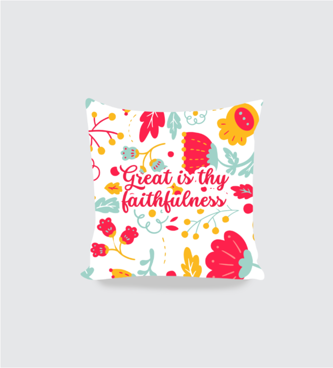 Cushion cover | Great is thy faithfulness