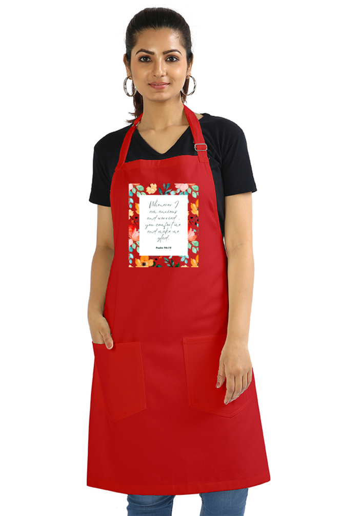 Apron for Mom - Psalm 94:19