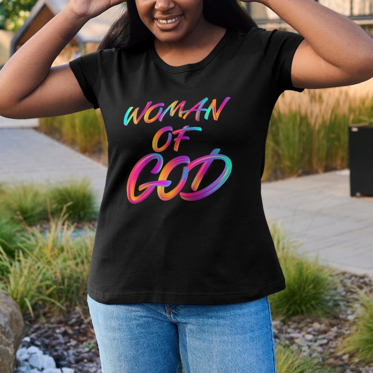 Tshirt - Women - Regular fit - Women of God