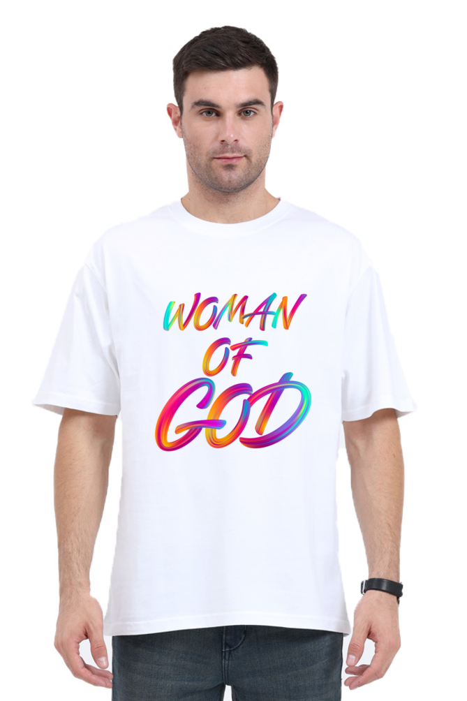 Oversized Classic Tshirt - Woman of God