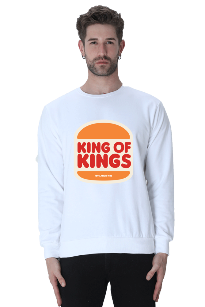 Sweatshirt - King of Kings | Burger King Parody - Men