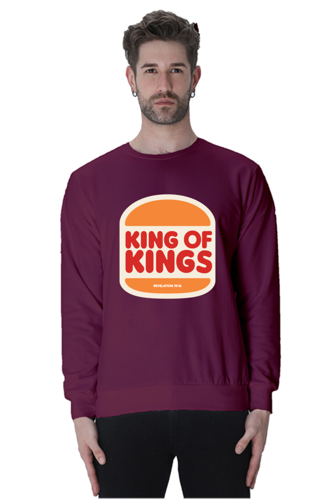 Sweatshirt - King of Kings | Burger King Parody - Men