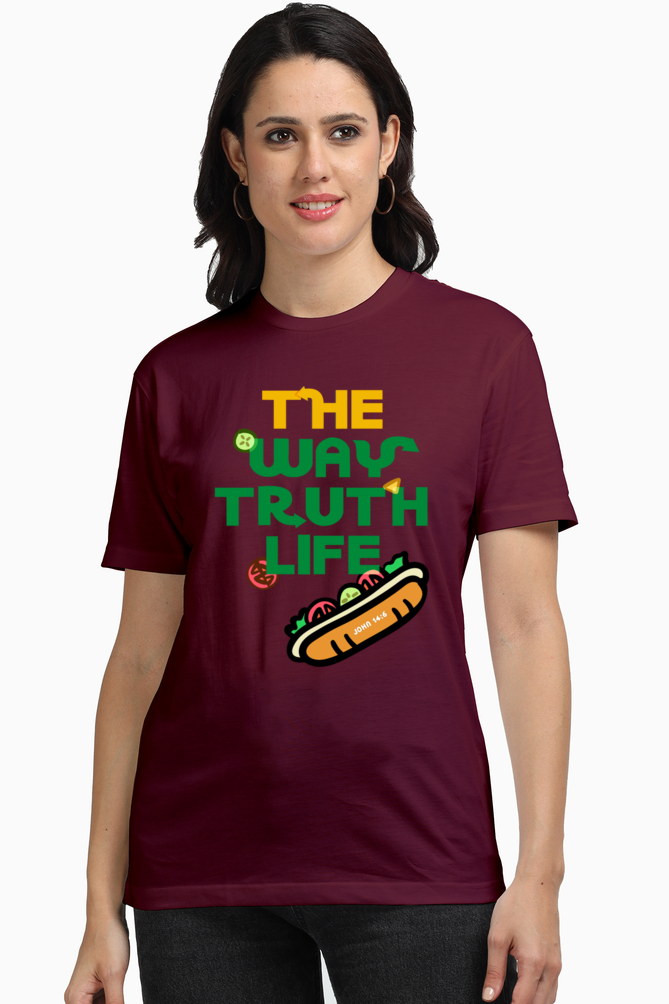 Supima Tshirts - Women - The Way, Truth & Life